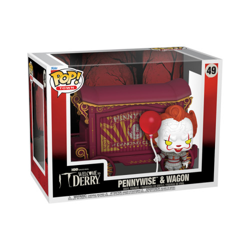 Funko Pop Pennywise & Wagon-It Welcome To Derry-49