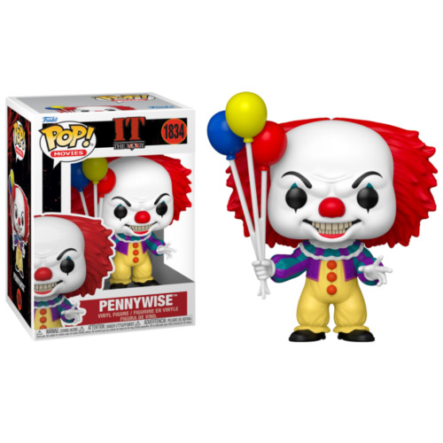 Funko Pop Pennywise (1990) IT: A Coisa #1834 - Produto Original