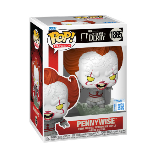 Funko Pop Pennywise Exclusivo It Welcome To Derry #1865 - Produto Original