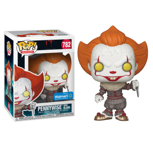 Funko Pop Pennywise with Blade Walmart Exclusive IT: A Coisa #782 - Produto Original