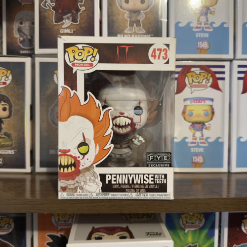 Funko Pop! Pennywise With Teeth 473 It A Coisa Fye Exclusivo Raro