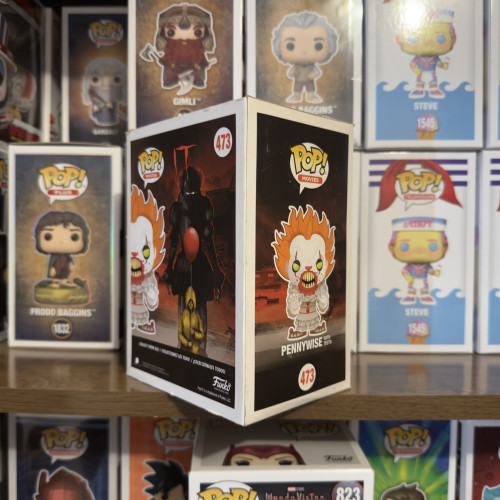 Funko Pop! Pennywise With Teeth 473 It A Coisa Fye Exclusivo Raro