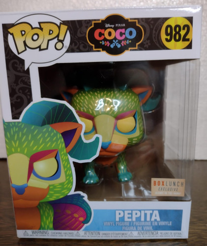 Funko Pop Pepita Boxlunch Exclusive #982 Disney Coco - Viva: A Vida é Uma Festa #982 - Produto Original