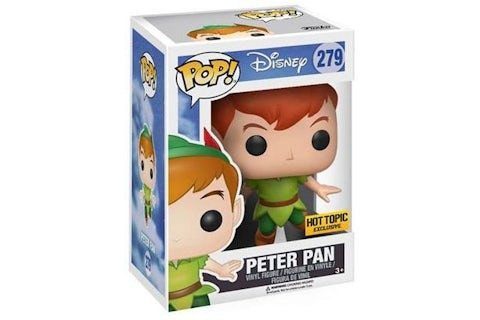 Funko Pop Peter Pan Hot Topic - Peter Pan - #279-FUNKO POP-279
