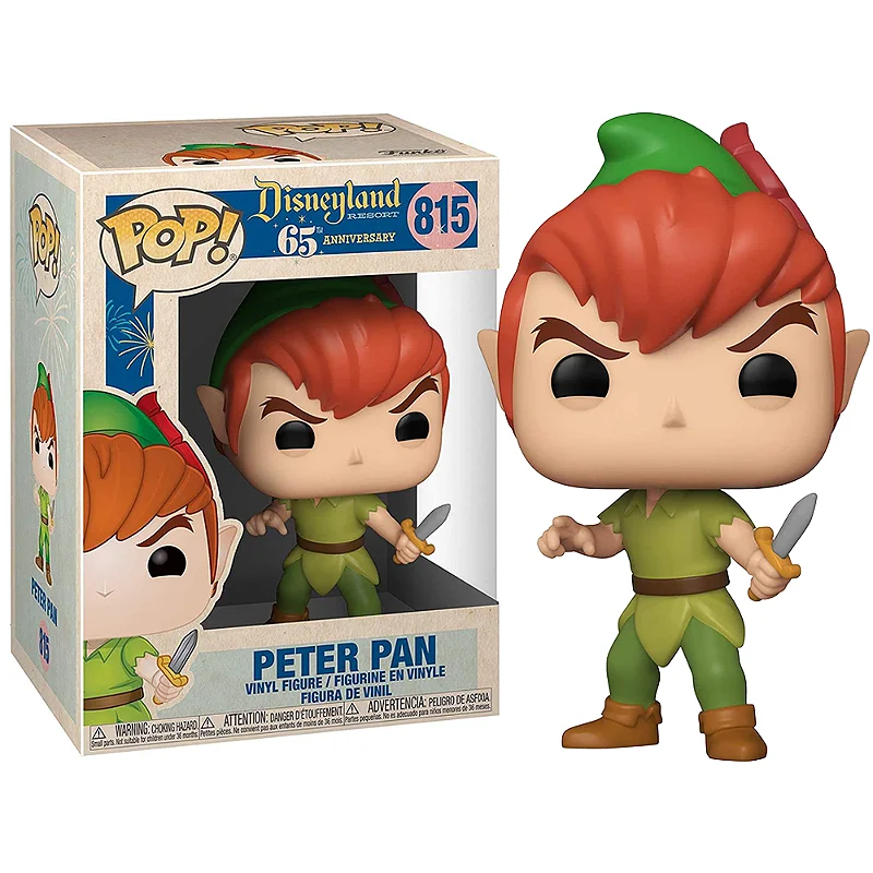 Funko Pop Peter Pan Disneyland 65th Anniversary #815 - Produto Original