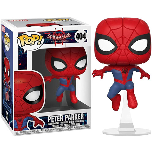 Funko Pop Peter Parker Marvel Spider-Man Into The Spider-Verse #404 - Produto Original