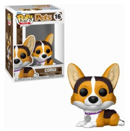 Funko Pop Pets 16 - Corgi Pets #16 - Produto Original