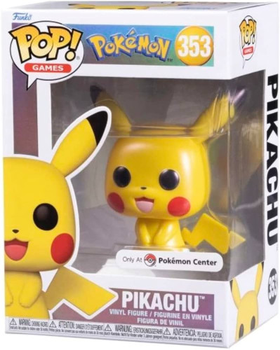 Funko Pop Pikachu Pokémon Center Exclusivo Pokemon #353 - Produto Original