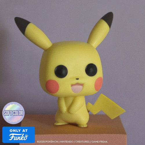 Funko Pop Pikachu Soft Color Exclusivo - Pokemon - #353