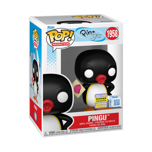 Funko Pop Pingu With Card Sdcc25-Pingu-1958