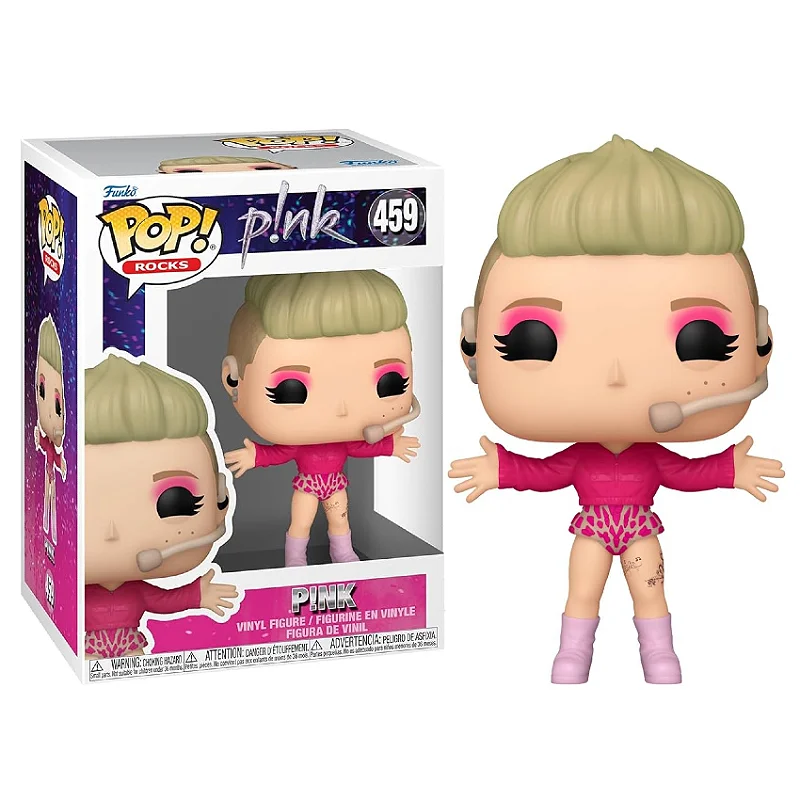 Funko Pop Pink ( Trustfall Tour )-Rocks-459