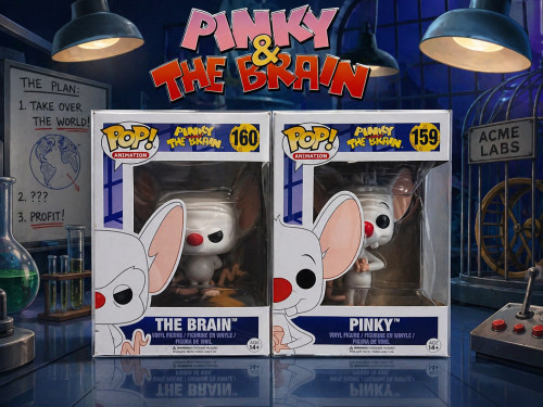 Funko Pop Pinky & The Brain-Set-159