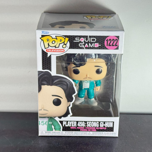 Funko Pop Player 456: Seong Gi-hun Funko #1222 - Produto Original