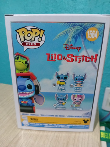 Funko Pop Plus! Stitch Gamer Metallic #1564 Disney Lilo & Stitch - Disney - Lilo And Stitch - #1564