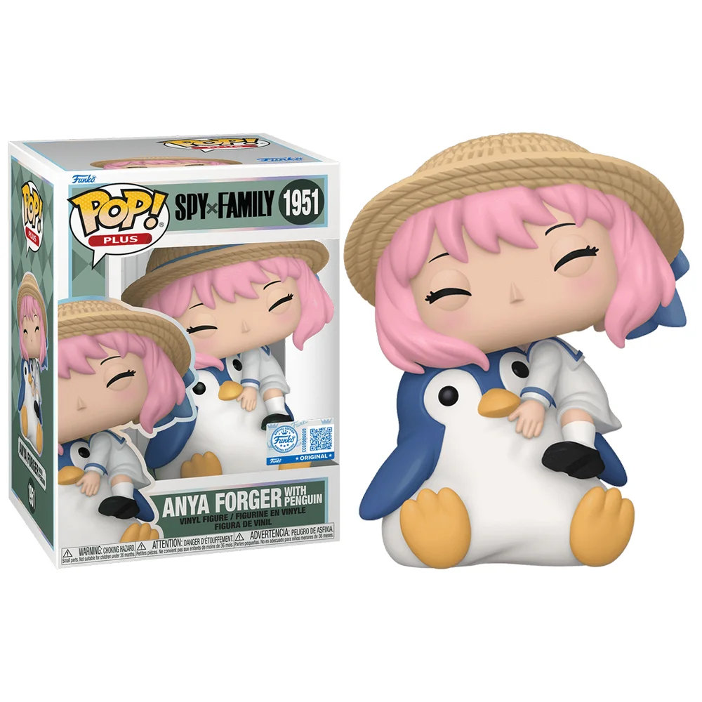 Funko Pop Plus Anya Forger with Penguin Exclusive-Spy X Family-1951