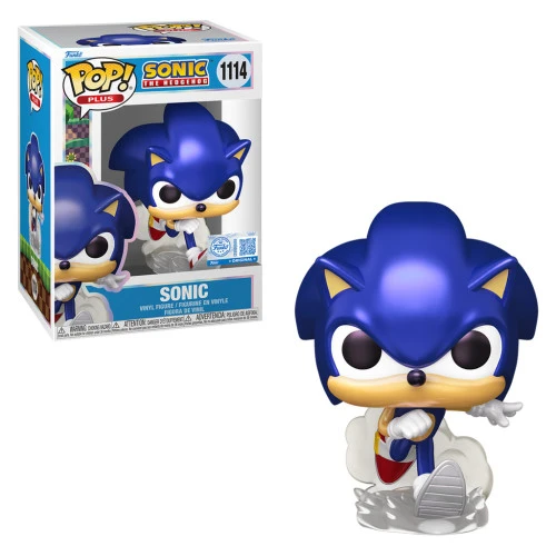 Funko Pop Plus Sonic The Hedgehog Exclusive - Sonic 1114 - Sonic The Hedgehog  #1114