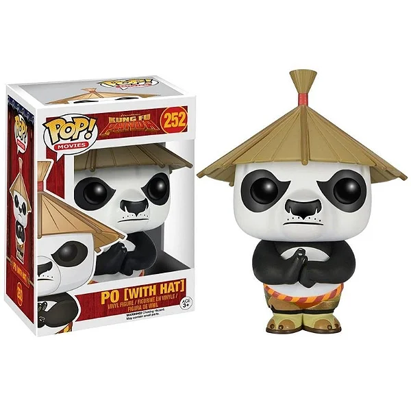 Funko Pop Po [With Hat]-Kung Fu Panda-252