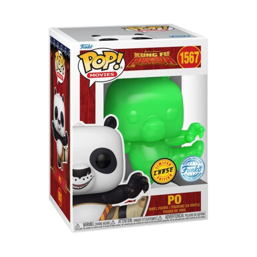 Funko Pop Po Kung Fu Panda Chase [Limited Edition] Kung Fu Panda #1567 - Produto Original