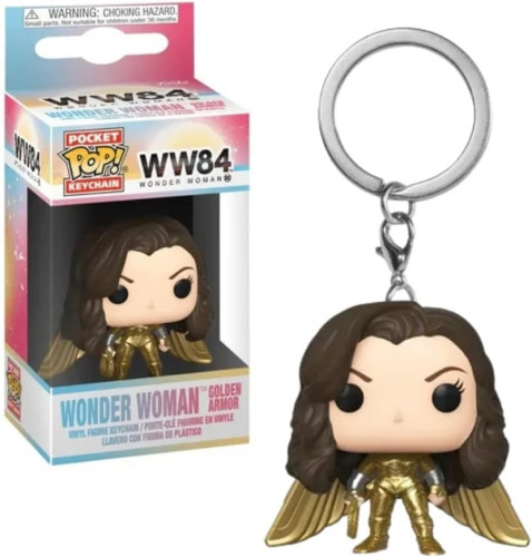 Funko Pop Pocket Keychain Wonder Woman Ww84 Wonder Woman #1 - Produto Original