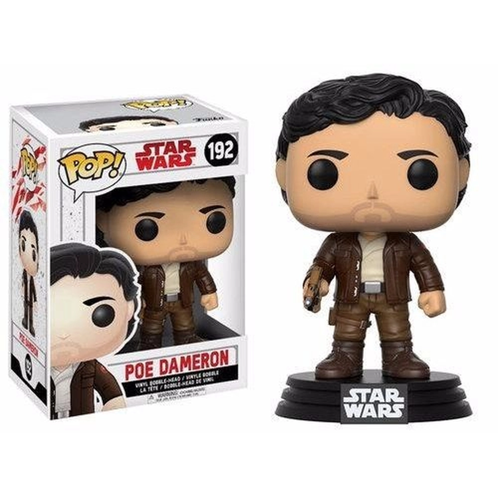 Funko Pop Poe Dameron (S/ Caixa)-Star Wars The Last Jedi-192