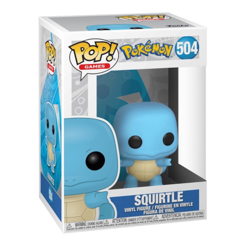 Funko Pop Pokemon - Squirtle - Pokemon - #504