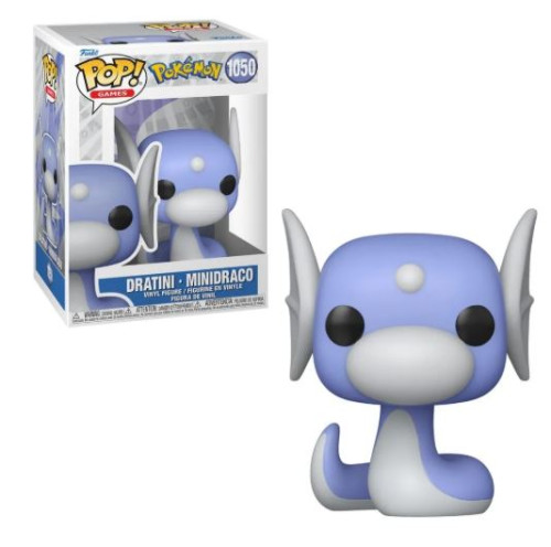 Funko Pop Pokemon 1050 - Dratini-Pokemon-1050
