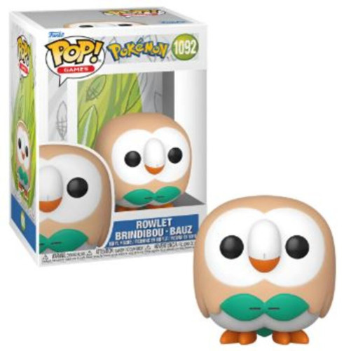 Funko Pop Pokemon 1092 - Rowlet-Pokemon-1092