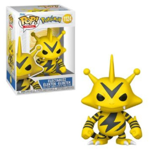 Funko Pop Pokemon 1124 - Electabuzz Pokemon #1124 - Produto Original