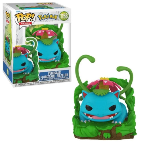 Funko Pop Pokemon 1158 - Venusaur-Pokemon-1158
