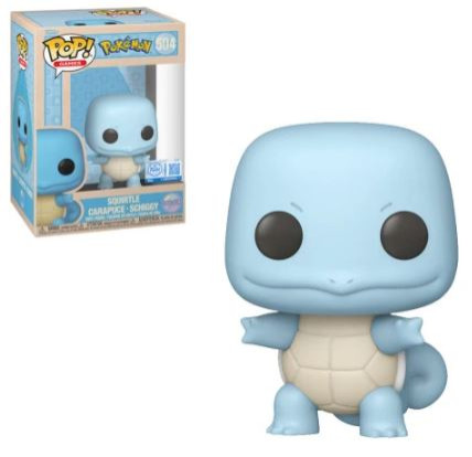 Funko Pop Pokemon 504 - Squirtle ( Soft Color ) Pokemon #504 - Produto Original