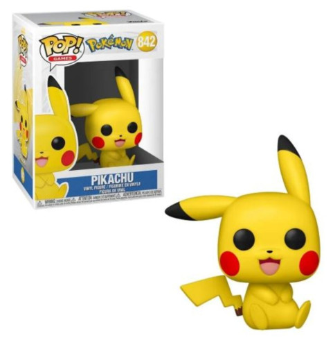 Funko Pop Pokemon 842 - Pikachu-Pokemon-842