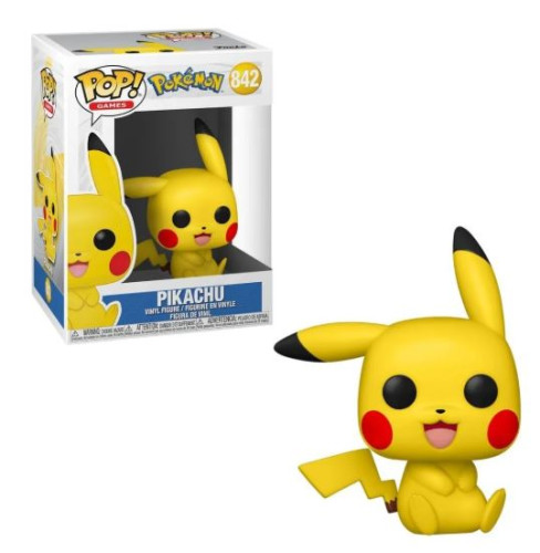 Funko Pop Pokemon 842 - Pikachu-Pokemon-842