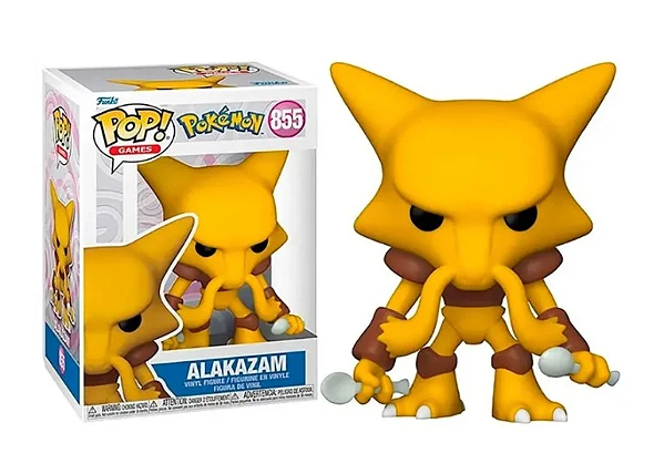 Funko Pop Pokémon Alakazam Pokemon #864 - Produto Original
