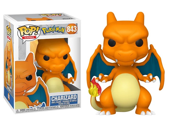 Funko Pop Pokémon Charizard #843 - Original-Pokemon-843