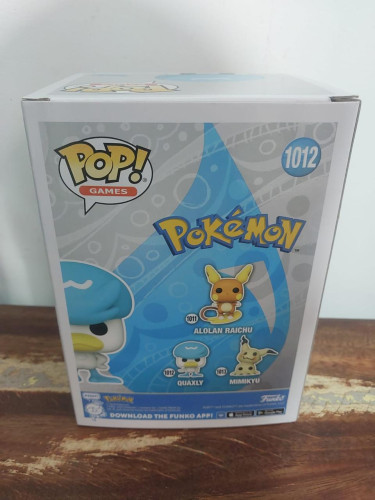 Action Figures Funko Pop Pokemon Quaxly 1012 - Pokemon - #