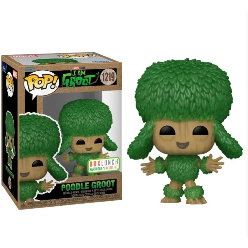 Funko Pop Poodle Groot Boxlunch Exclusivo (caixa Danificada) - Marvel I Am Groot  #1219