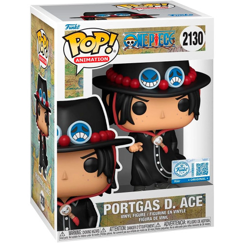 Funko Pop! Portgas D. Ace 2130 One Piece | FUNKO POP com Frete