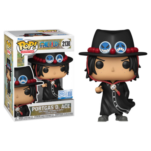 Funko Pop Portgas D. Ace With Coat - Exclusive One Piece #2130 - Produto Original