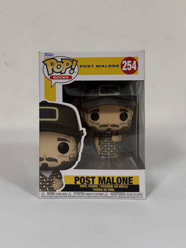 Funko Pop Post Malone 254 Rocks #254 - Produto Original