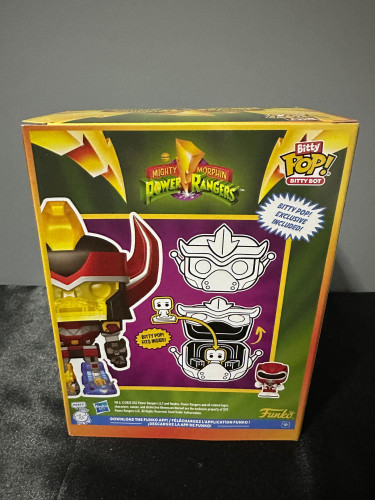 Action Figures Funko Pop Power Ranger Megazord With Red Ranger - Power Rangers - #