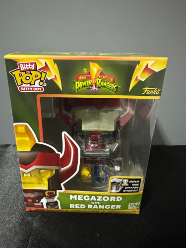 Action Figures Funko Pop Power Ranger Megazord With Red Ranger - Power Rangers - #
