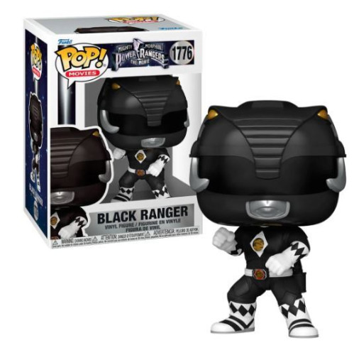 Funko Pop Power Rangers 1776 - Black Ranger Power Rangers #1776 - Produto Original