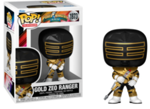 Funko Pop Power Rangers 1873 - Gold Zeo Ranger-Power Rangers-1873