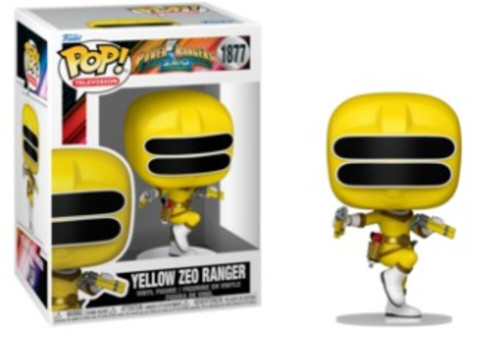 Funko Pop Power Rangers 1877 - Yellow Zeo Ranger Power Rangers #1877 - Produto Original