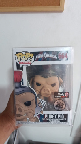 Funko Pop Power Rangers 664 - Pudgy Pig-Power Rangers-664