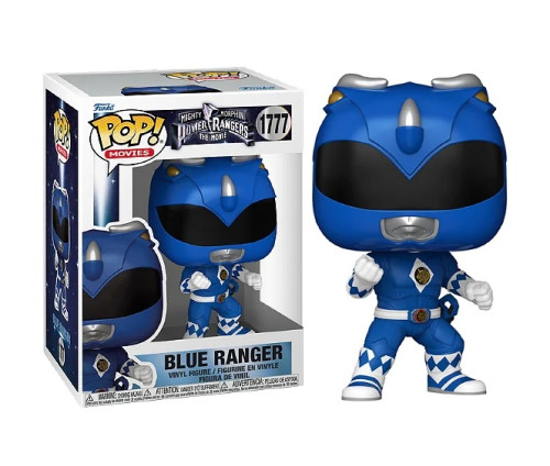 Funko Pop Power Rangers Azul Blue Ranger 1777-Power Rangers-1777
