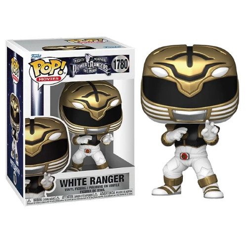 Funko Pop Power Rangers Branco White Ranger 1780-Power Rangers-1780