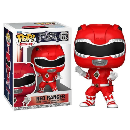Funko Pop Power Rangers Vermelho Red Ranger 1779-Power Rangers-1779