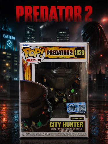 Funko Pop Predator City Hunter 3500 Unidades-Predator 2 Ultimate Battle Damaged City Hunter-1829