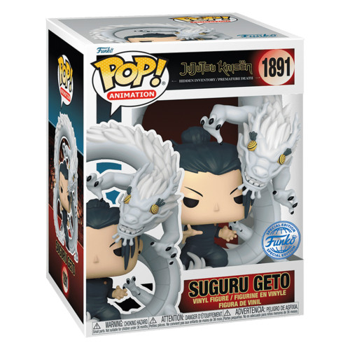 Funko Pop Premium Suguru Geto with Cursed Spirit Dragon - Special Edition-Jujutsu Kaisen-1891